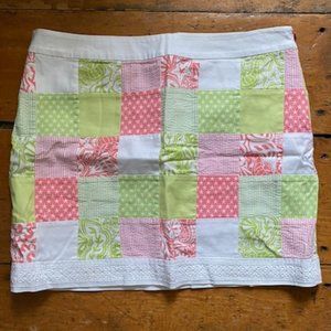 Vineyard Vines Womens Patchwork Mini Skirt size 10